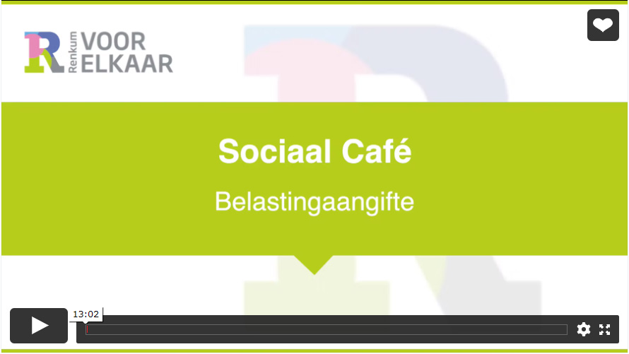 vimeo-Sociaal Cafe Belastingaangifte
